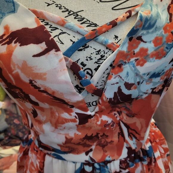 Charlotte Russe Strappy "Splendour Day" Floral Dress - Picture 5 of 12